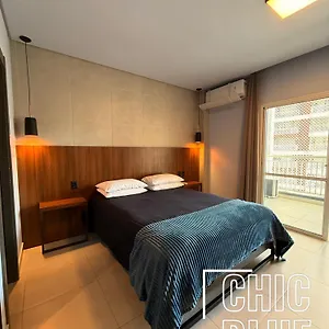Chic Blue Designer Com Vaga De Garagem São Paulo